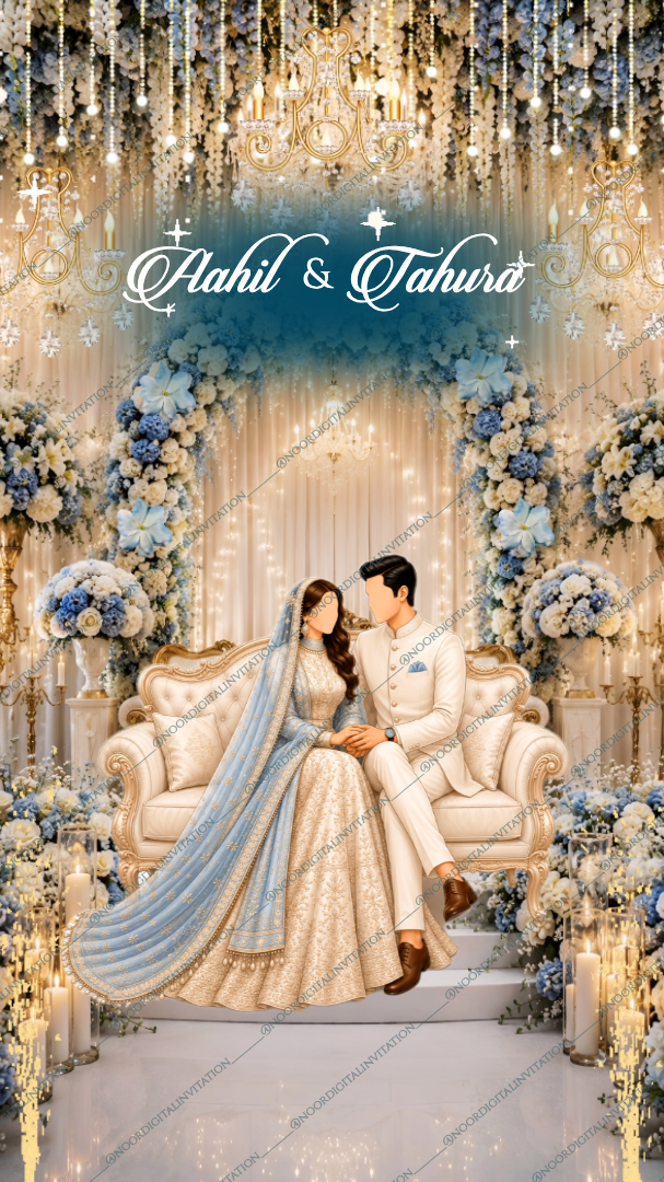 Ice Blue Engagement